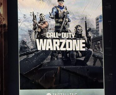 Warzone issue