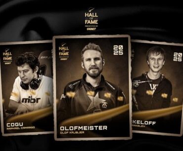 [HLTV] Cogu, Markeloff and Olofmeister to Enter Hall of Fame
