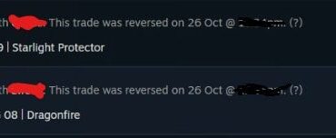 Report everyone that reversed your trade because they regretted selling!