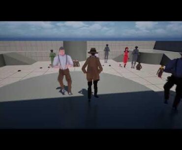 2d paper crowd test