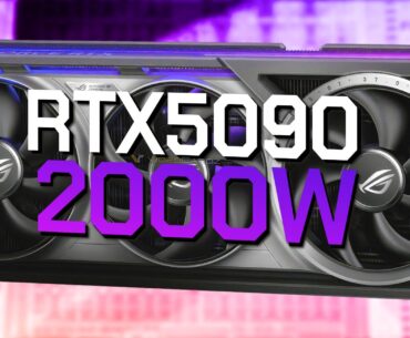 ASUS RTX 5090 XOC BIOS enabling 2000W power limit has been leaked