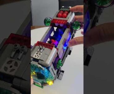 Sweet Cyberpunk Bus to Add to Miniature City