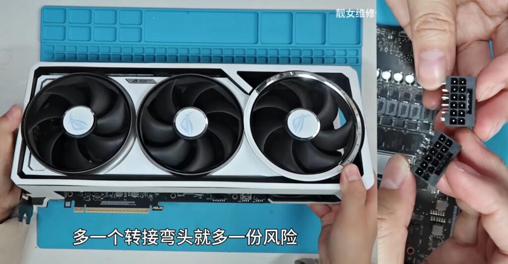 Repair tech replaces 16-pin connector with thicker pins to fix RTX 5090 melting issues