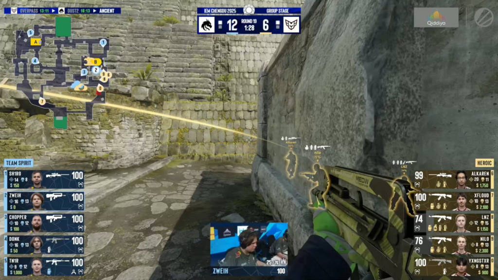 "fast push b!!!" my team: