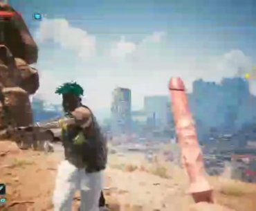 Sword fight in 2077