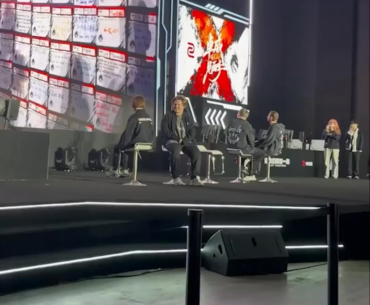 donk on stage at IEM Chengdu