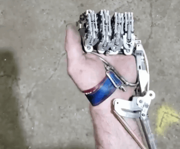 Remind you of anyone? Engineer builds his own prosthetic after insurance refused to cover one.