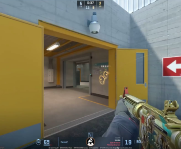 1v5 clutch by donk from Vitality’s POV