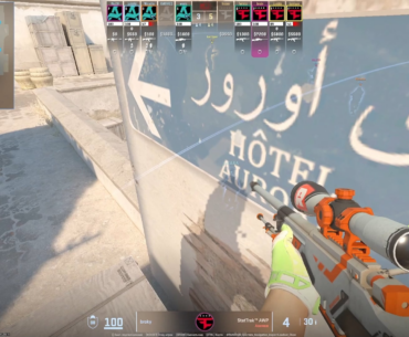 Best moments of broky vs Aurora on Dust2