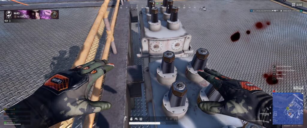 I died to a bug in PUBG. My friend tried to revive me...