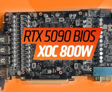 ASUS ROG Matrix 800W BIOS can be flashed onto select RTX 5090 models - better don't try this it home
