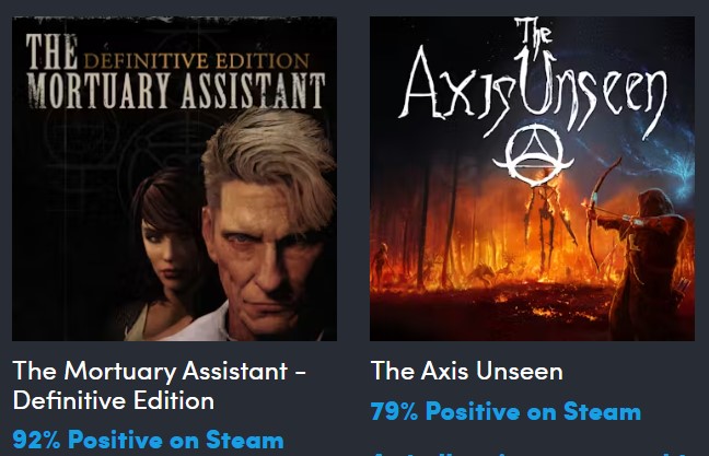 The third tier throws in these two (Image source: Humble Bundle)