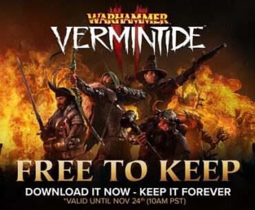 Vermintide 2 is free on steam