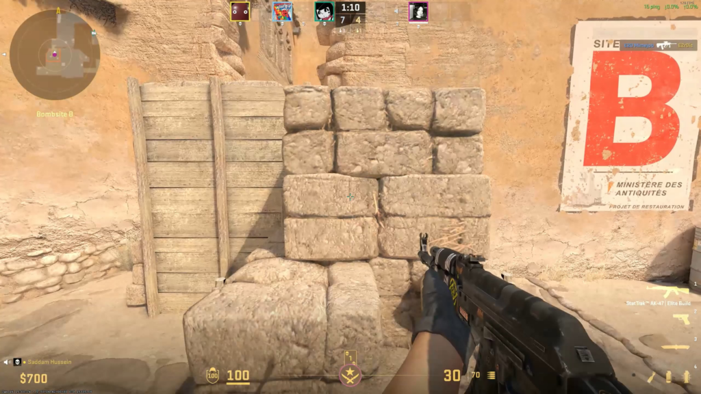 trigger discipline 1v3 11k elo premier cs2 2025 (no audio)
