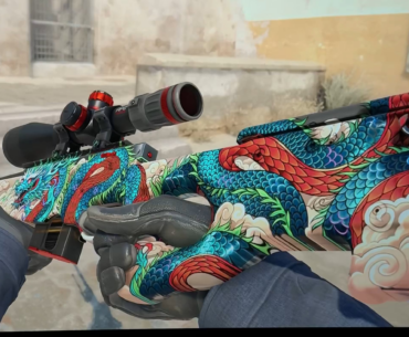 This glowing effect on the AWP | Dragonborn by HEWOK is insane - Do you want this added to the game?