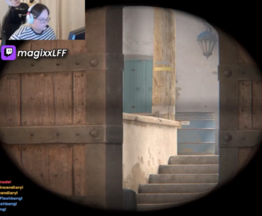 magixx realized he was dueling donk mid-round during a FACEIT game