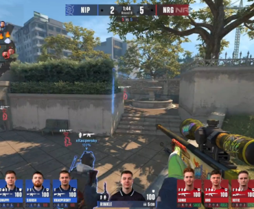 The StarLadder A stream just completely shut down on Twitch