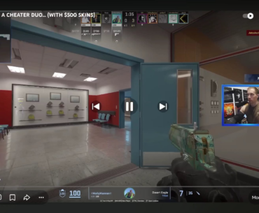 MrTweeday @1:00 mark of his latest yt video clearly shows he's cheating lol