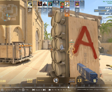 Faceit 2k elo 1v4 w/ enemy comms