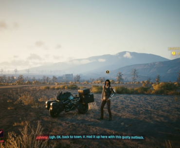 I don't think Panam liked me skipping her dialogue