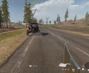 Not just the train not immediately torching it, but the buggy just winking out of existence upon exploding.