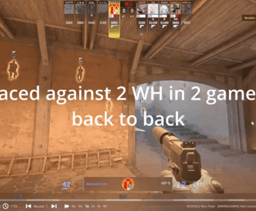 Met 2 wallhackers in 2 straight games and my team still destroyed them