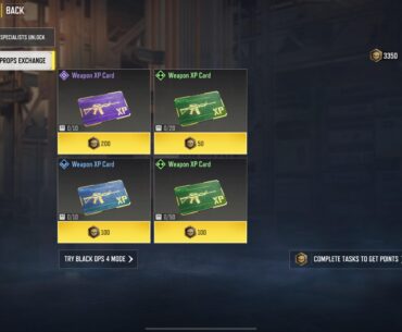 This is really the  “Exchange Store” for the BO4 Mode? Assuming it probably won’t change too?