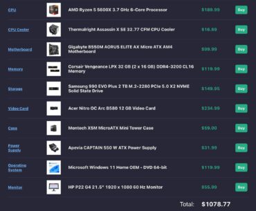 First PC build, any tips?