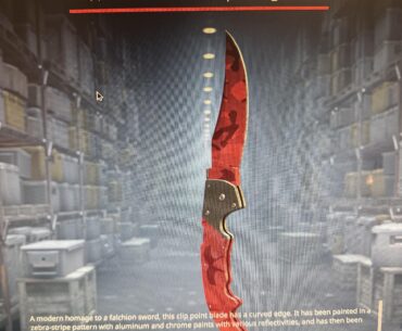 Pulled a knife after 9 years of playing