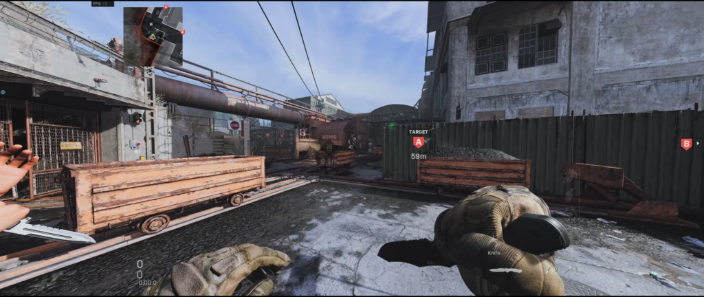 The P90 on Gun Runner
