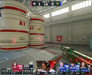 donk insane 1v5 against Vitality on Nuke