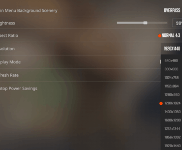 Today I found out that 1280x1024 is actually 5:4 and not 4:3 as the games shows