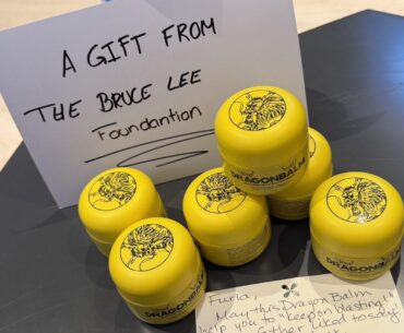 FURIA received a gift from the Bruce Lee Foundation, on behalf of Bruce Lee’s daughter