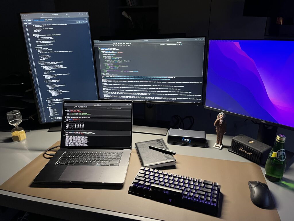 My comfort setup for coding