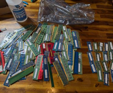 All the RAM I've collected over the years.