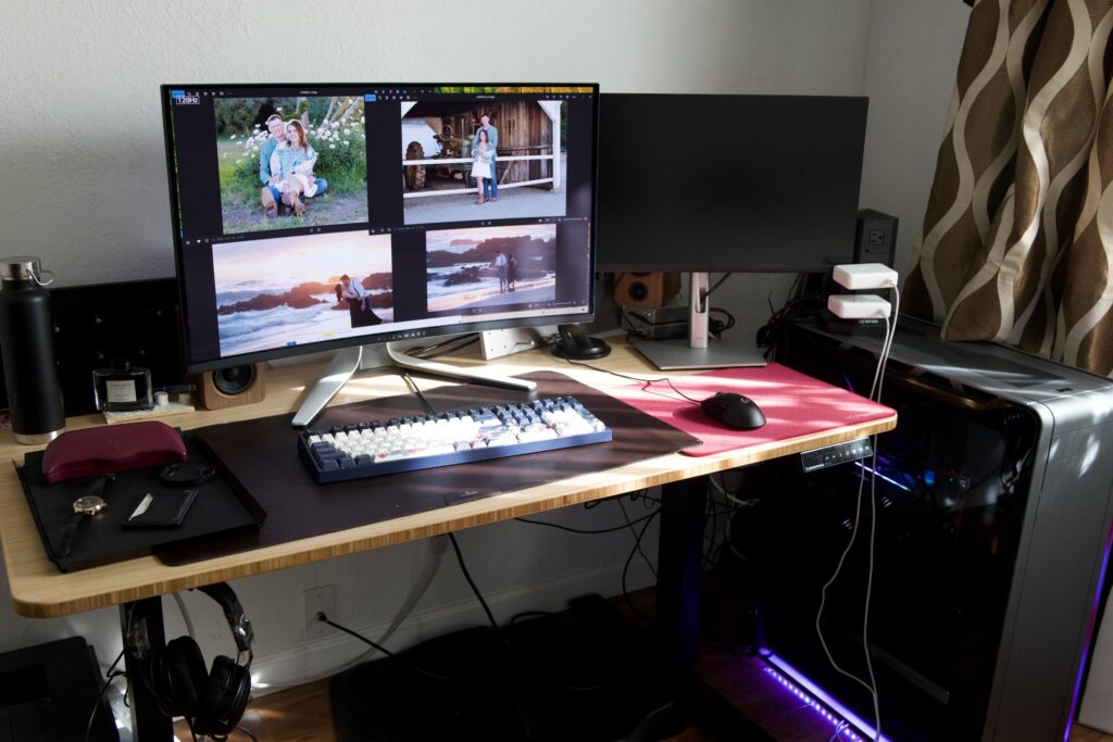 My battle station. I do photography+game+work. What can I add?