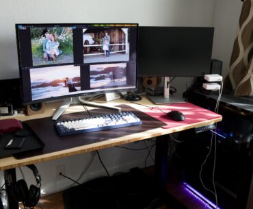 My battle station. I do photography+game+work. What can I add?