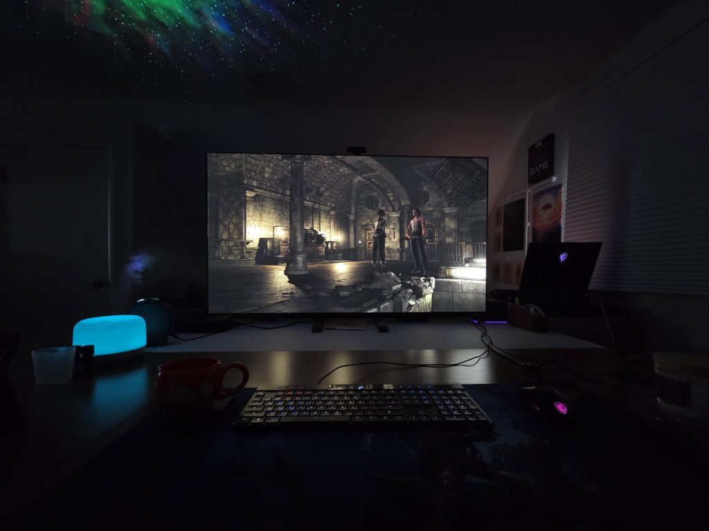 New LG G5 65 inch and MSI Titan 18 HX AI Battlestation