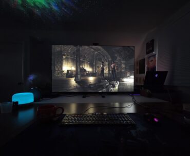 New LG G5 65 inch and MSI Titan 18 HX AI Battlestation