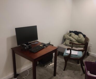 This is what I walked into at my friend's house