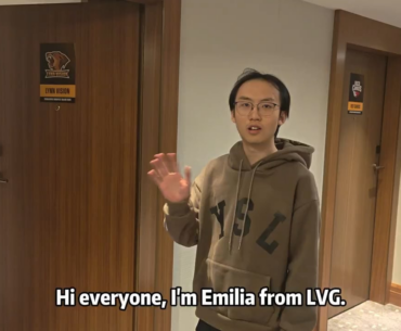 EmiliaQAQ gives a tour of Lynn Vision's pracc room for the Budapest Major
