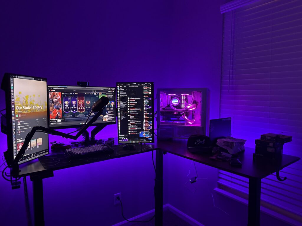 Recently moved and re-did the setup. More to come soon!