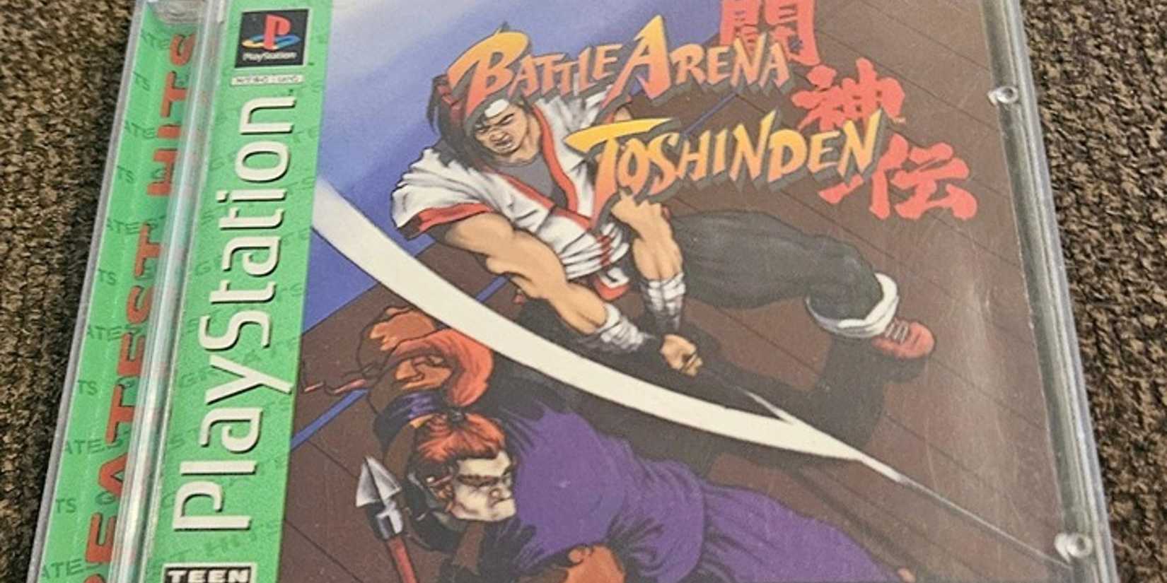 Battle Arena Toshinden PS1 cover art