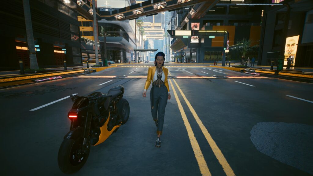 Aurore's suit is one of the best outfits for a female V