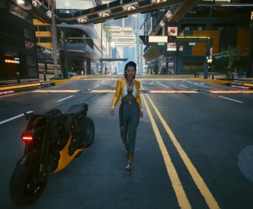 Aurore's suit is one of the best outfits for a female V