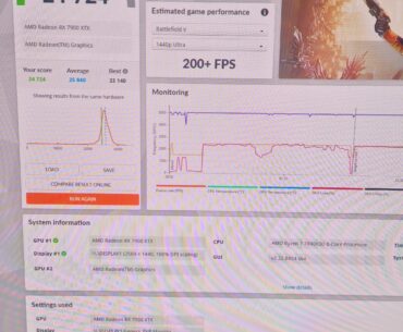 Low Time Spy Score - 7900xtx 7800x3d