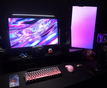 setup complete… for now! 🩷