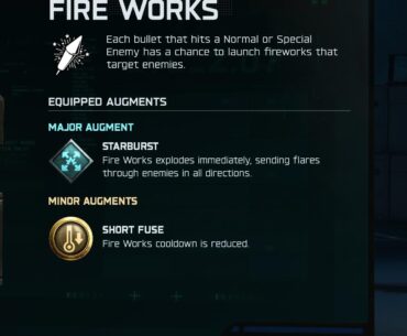 PSA: For “300 kills with fireworks activations” use the below augments.
