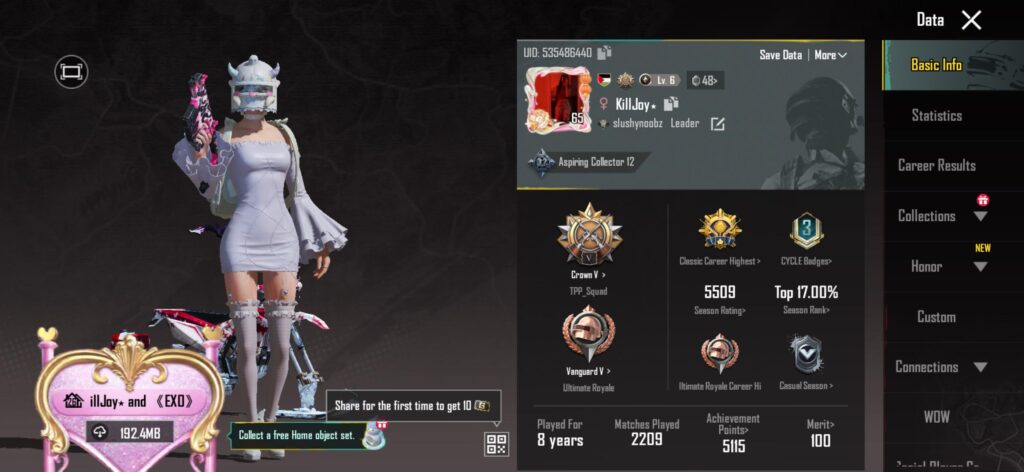 looking for pubg friends!