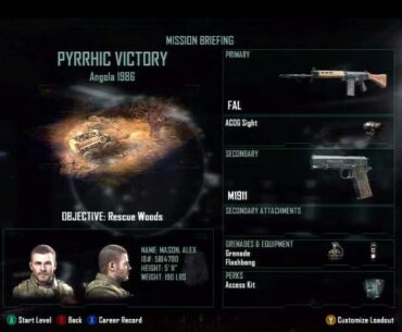 The most popular comment in 2 hours will determine which loadout I'll use to complete entire [COD] Black Ops 2 campaign
